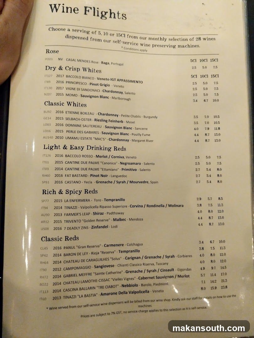 Wine Flights