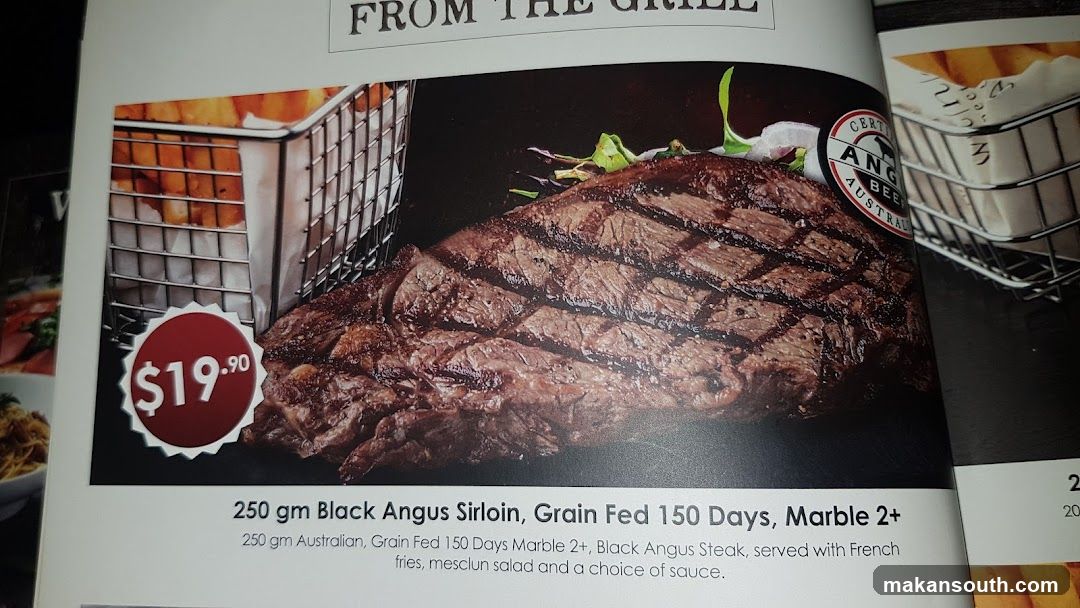 Black Angus Sirloin Steak