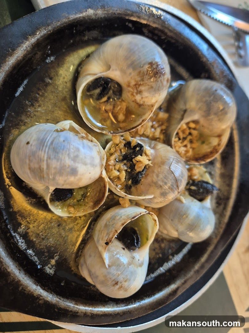 Escargots in Garlic Butter