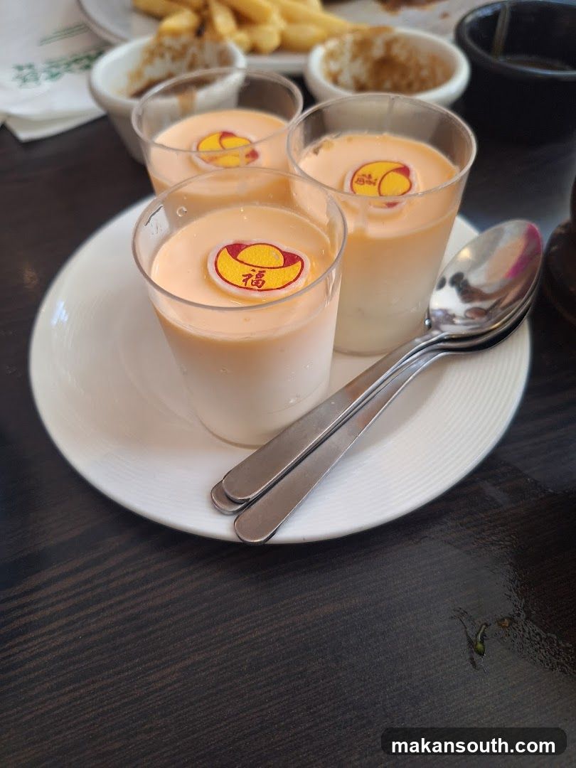 Dessert cups with decorative toppers