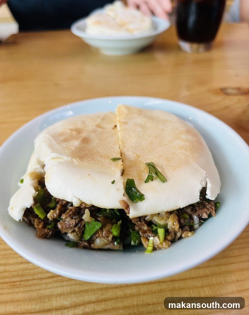 Meat-filled bun