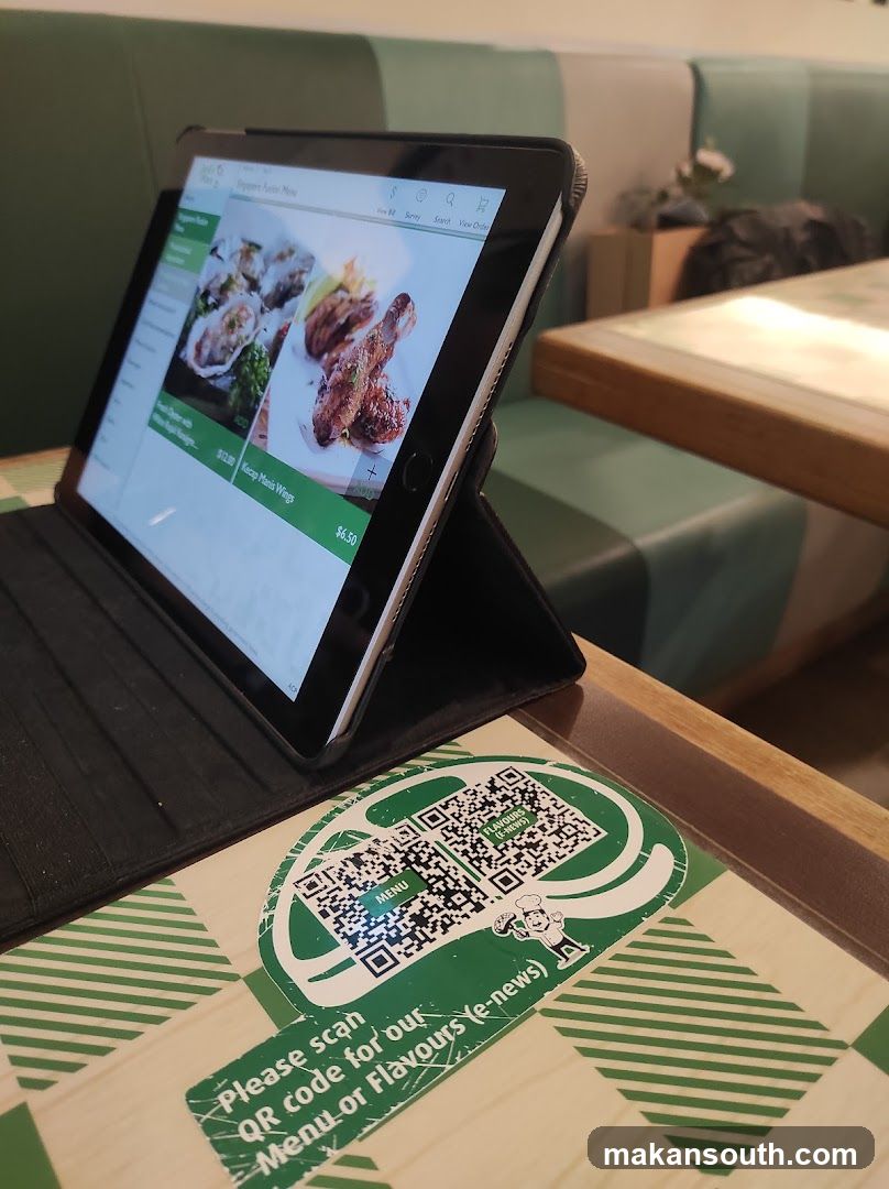 Singapore Fusion Menu