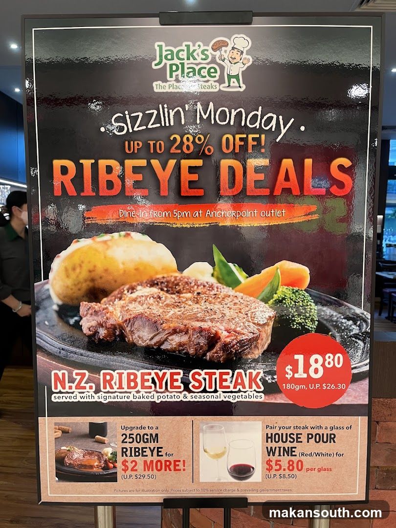 Jack's Place Ribeye Deals