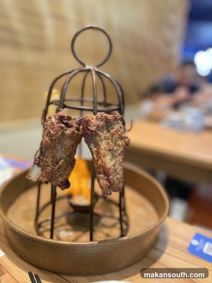 Ribs on a Stand