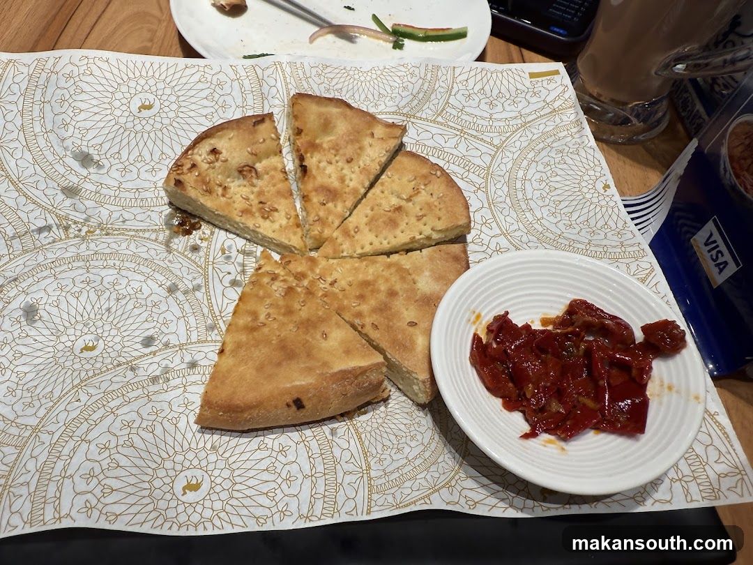 Flatbread and Appetizer