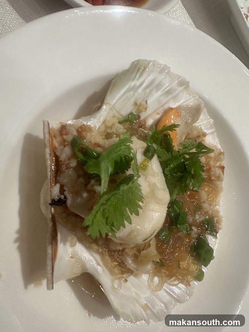 Steamed Scallop