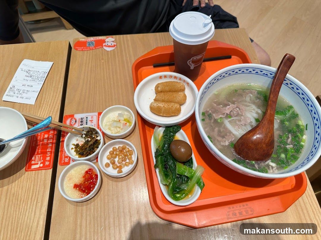 Noodle Soup Meal