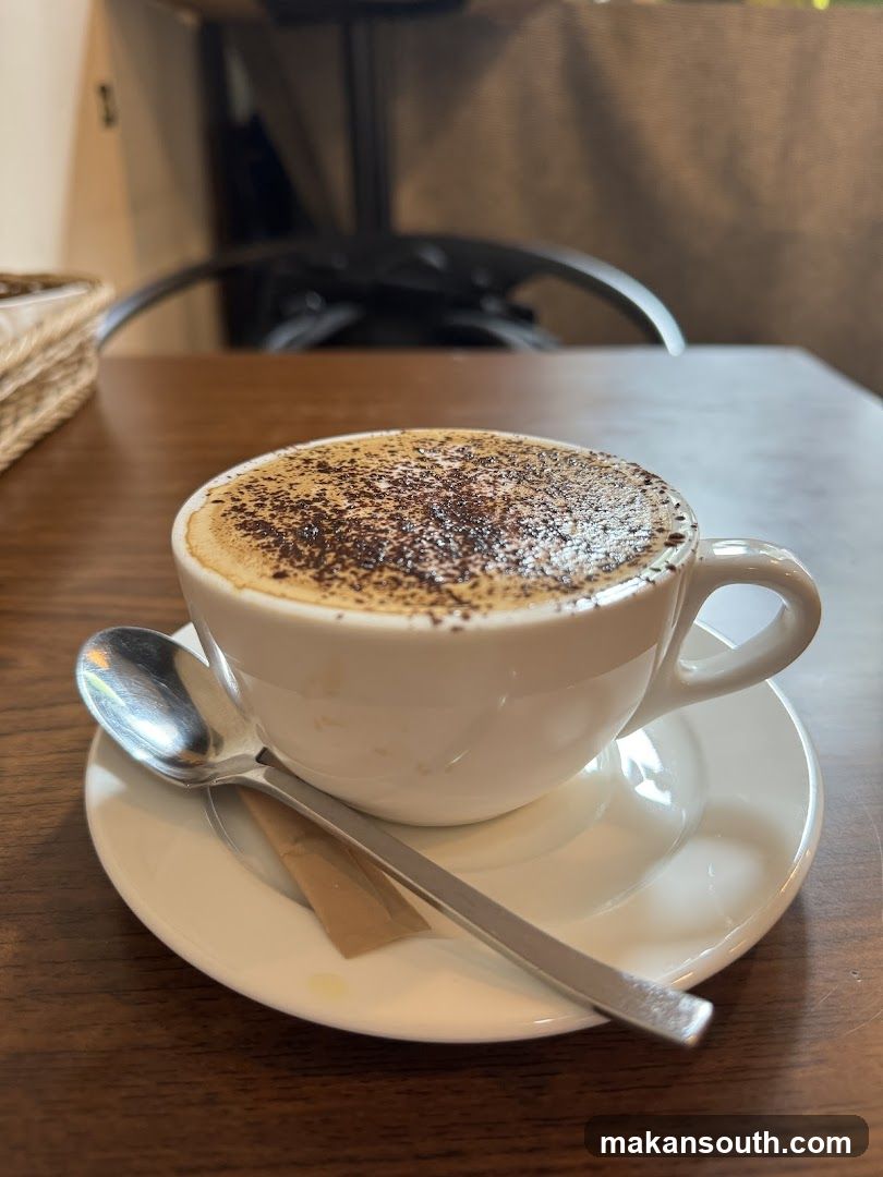 Cappuccino with Chocolate Dusting