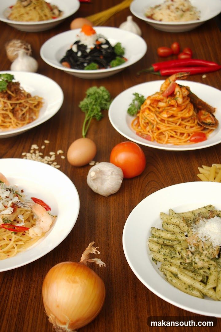 Assortment of Pasta Dishes