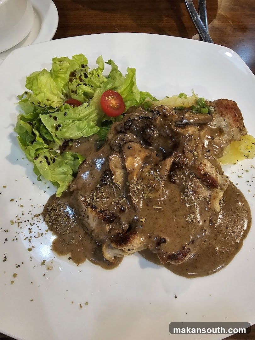 Mushroom Chicken Dish