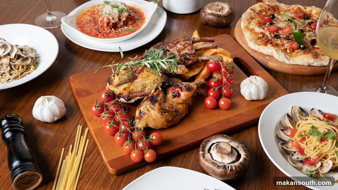 Assortment of Italian Dishes