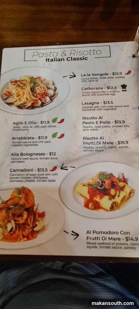 Pasta & Risotto Italian Classic