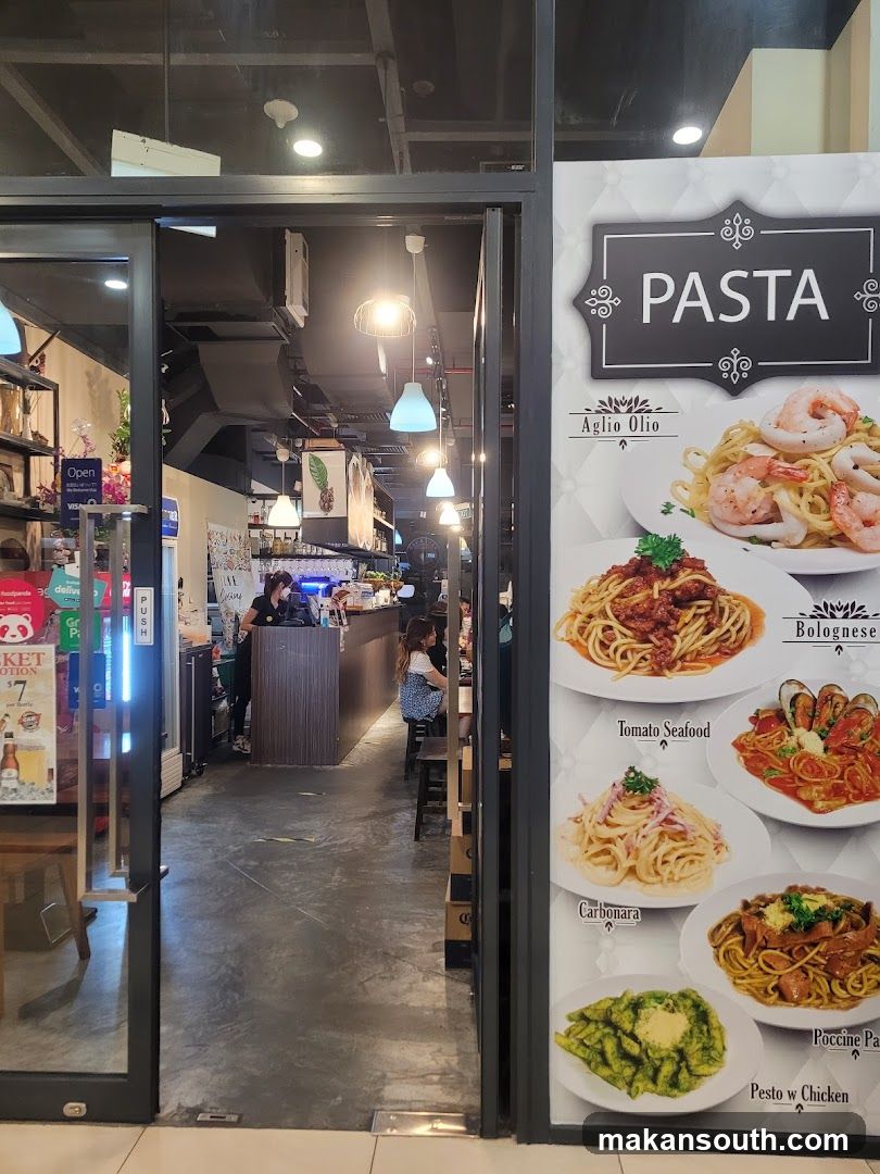 Pasta Menu Display