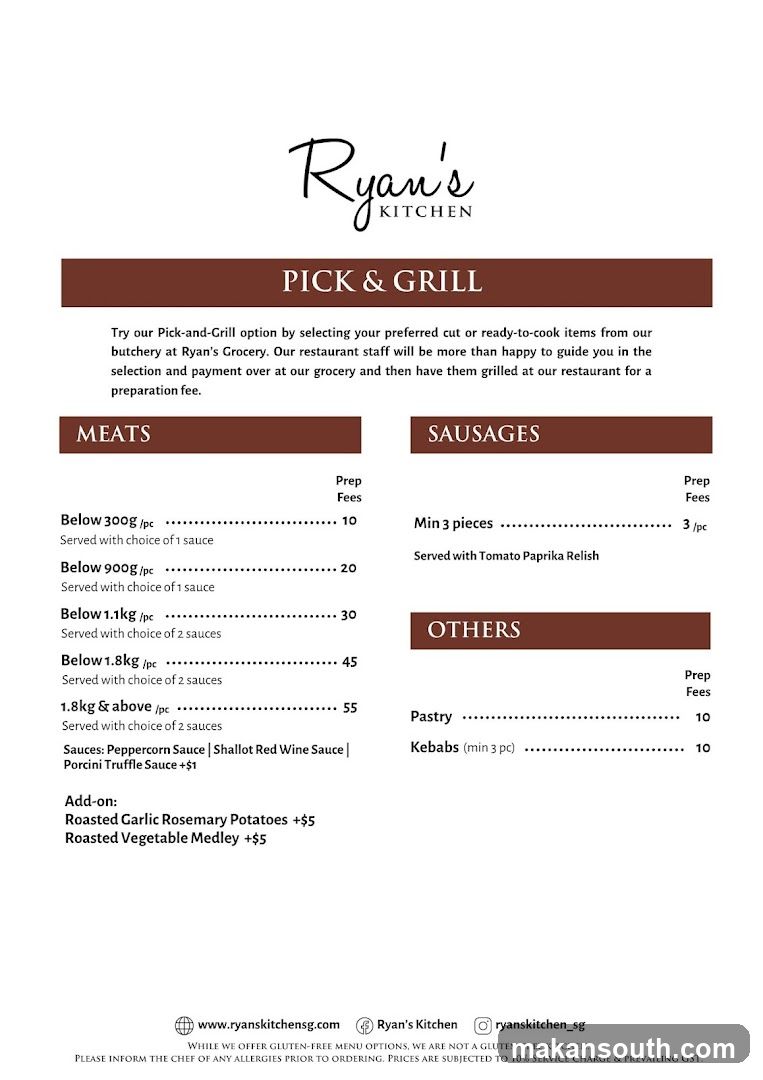 Ryan's Kitchen Pick & Grill