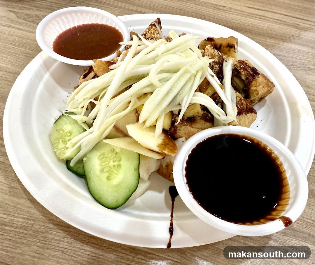 Fried Food with Dipping Sauces
