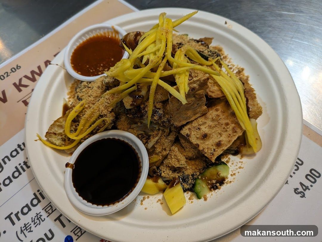 Rojak Dish with Sauces