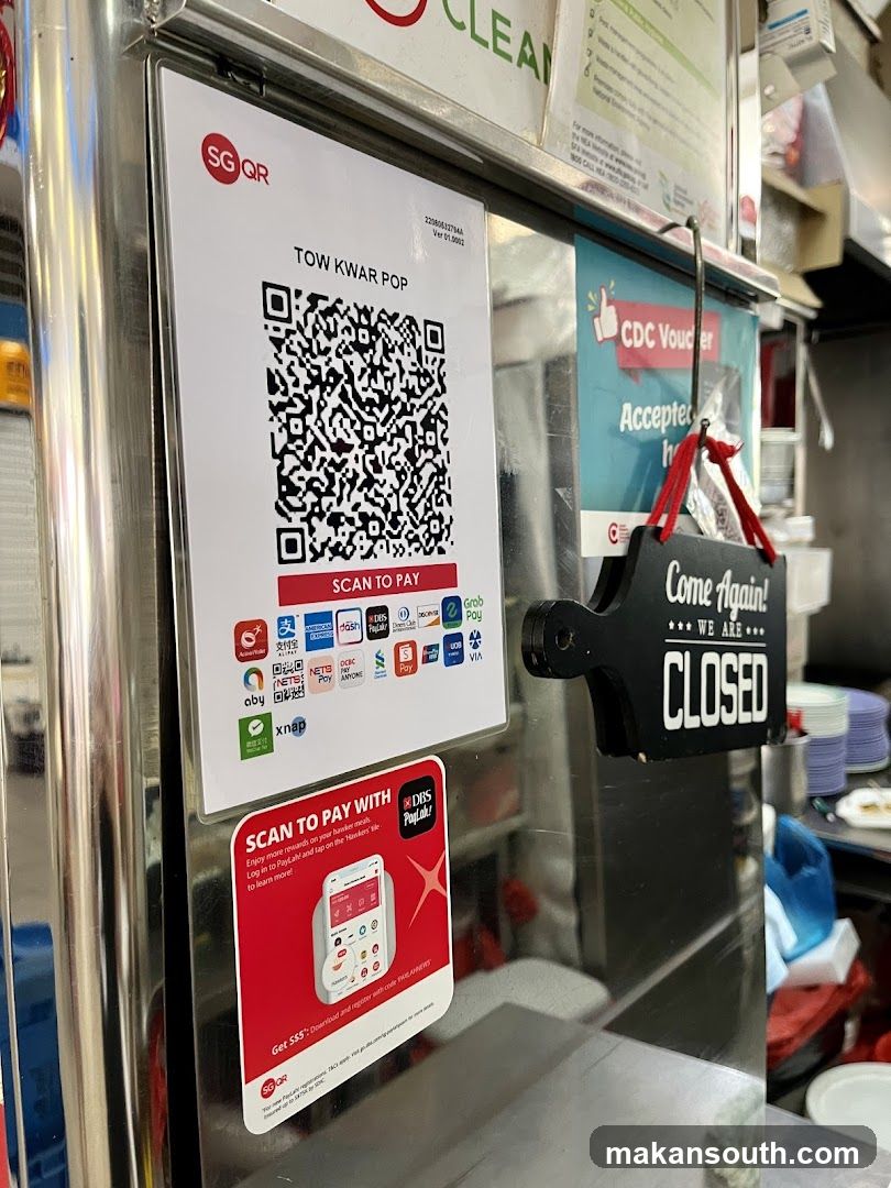 Payment and Closure Signs