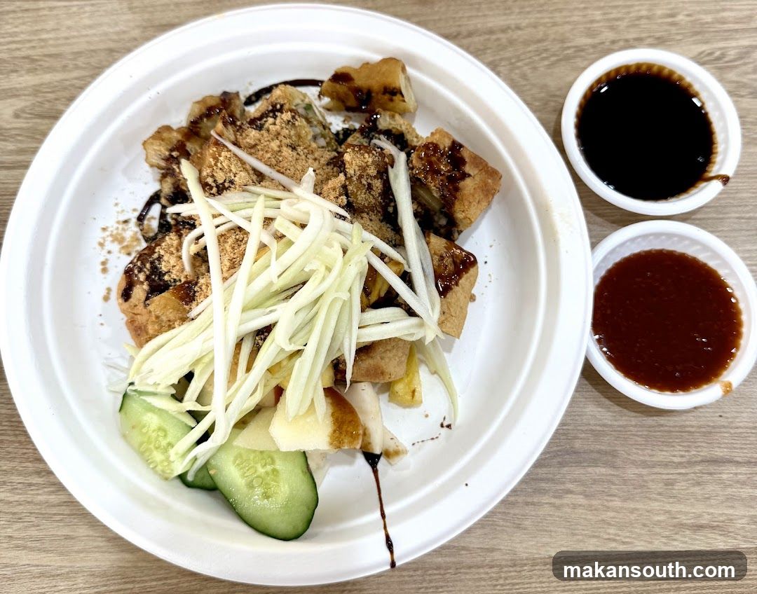Fried Snack with Sauces