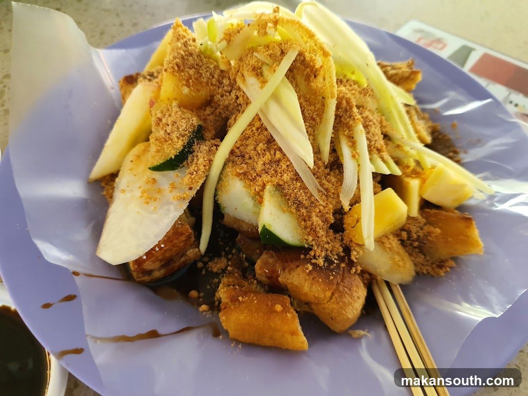 Rojak Dish