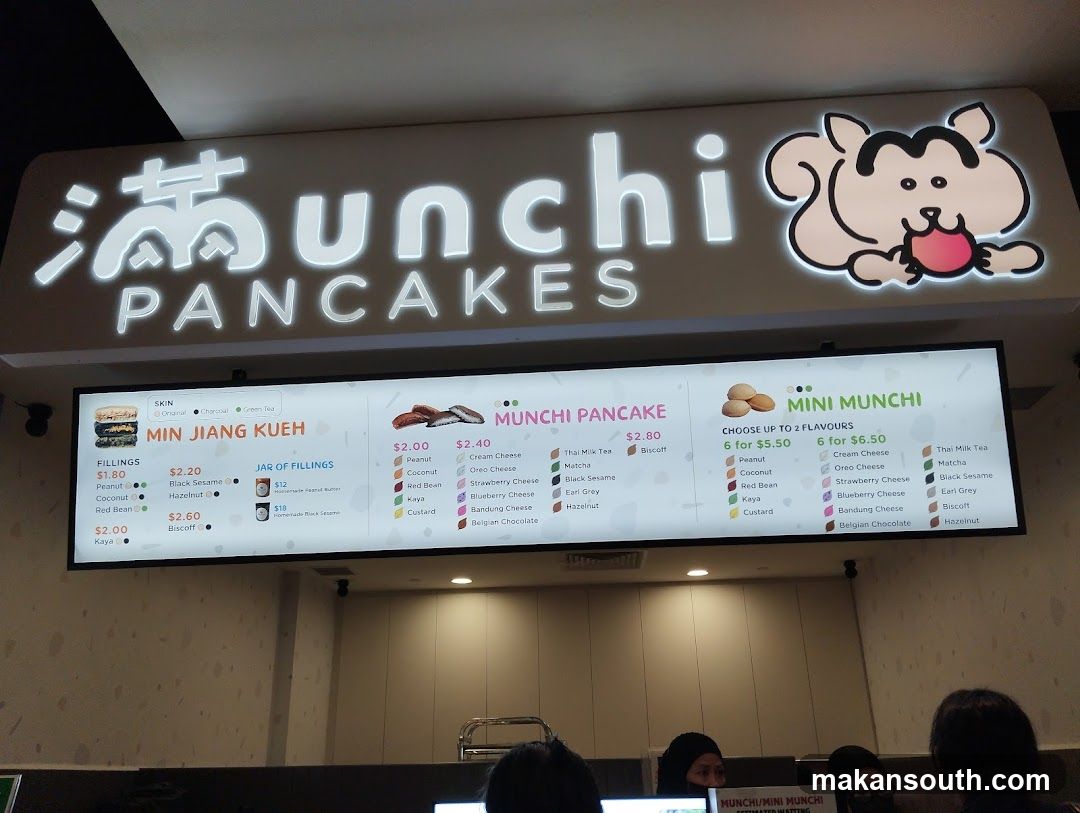 Unchi Pancakes Menu
