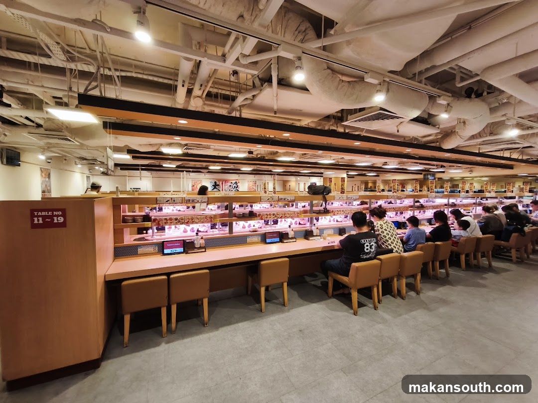 Sushi Restaurant Interior