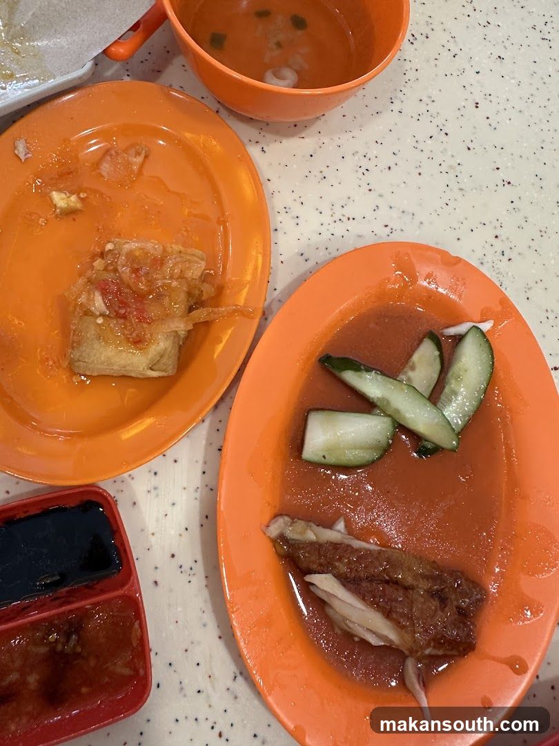 Partially Eaten Meal