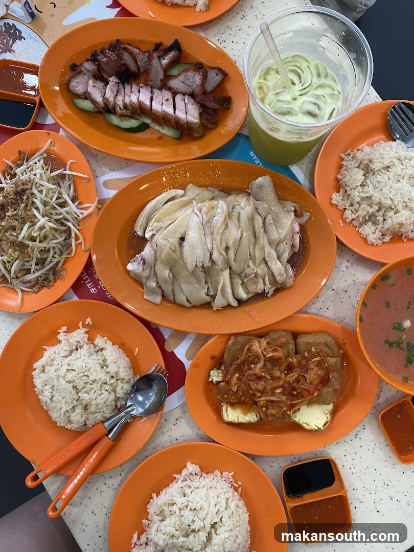 Hainanese Chicken Rice and Char Siu