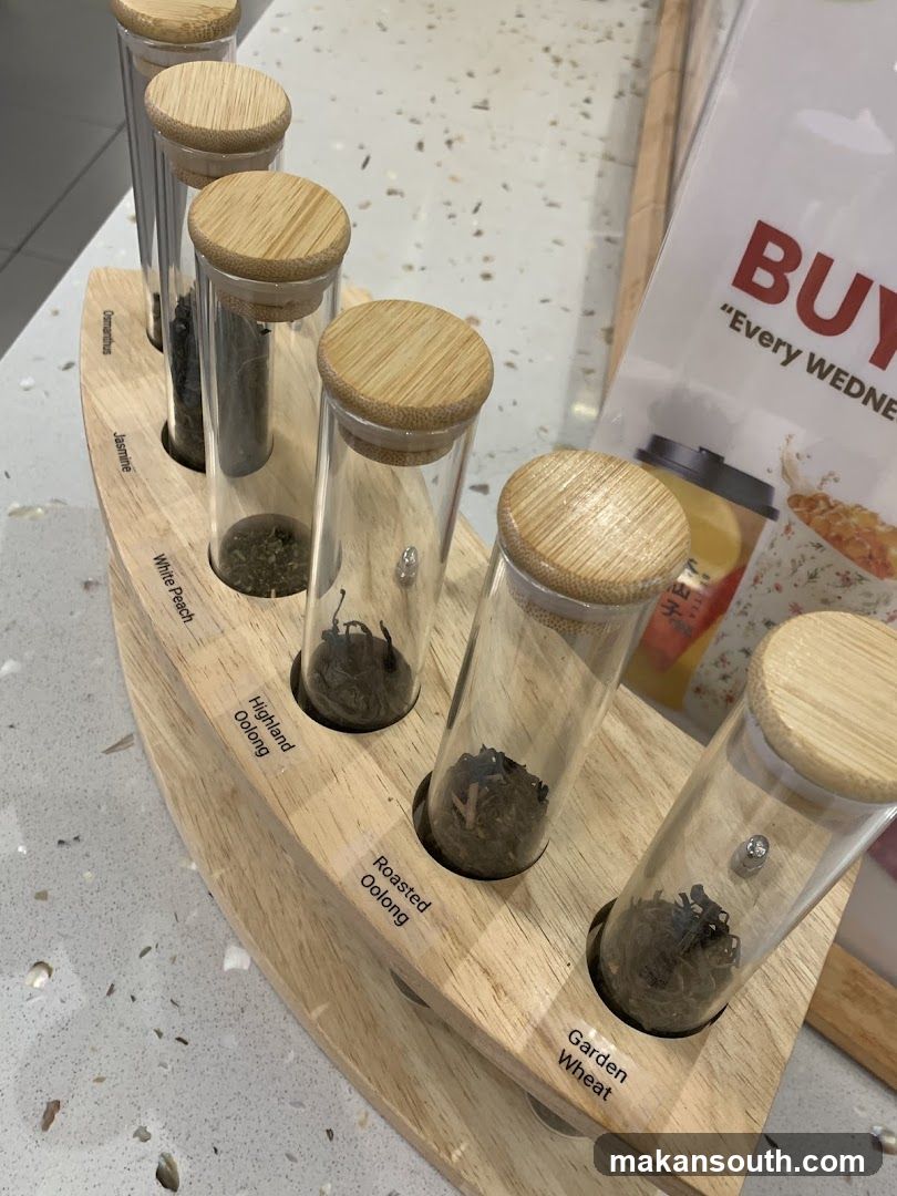 Tea Sampler Display