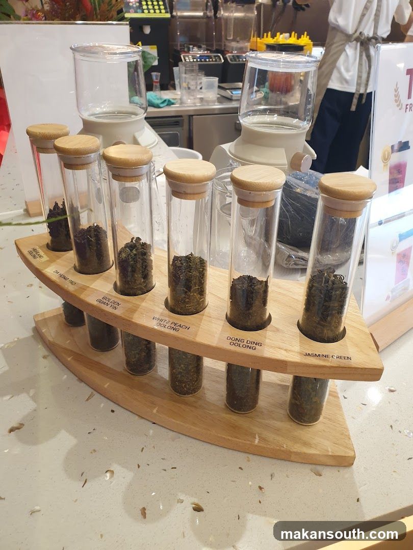 Tea Sampler Display