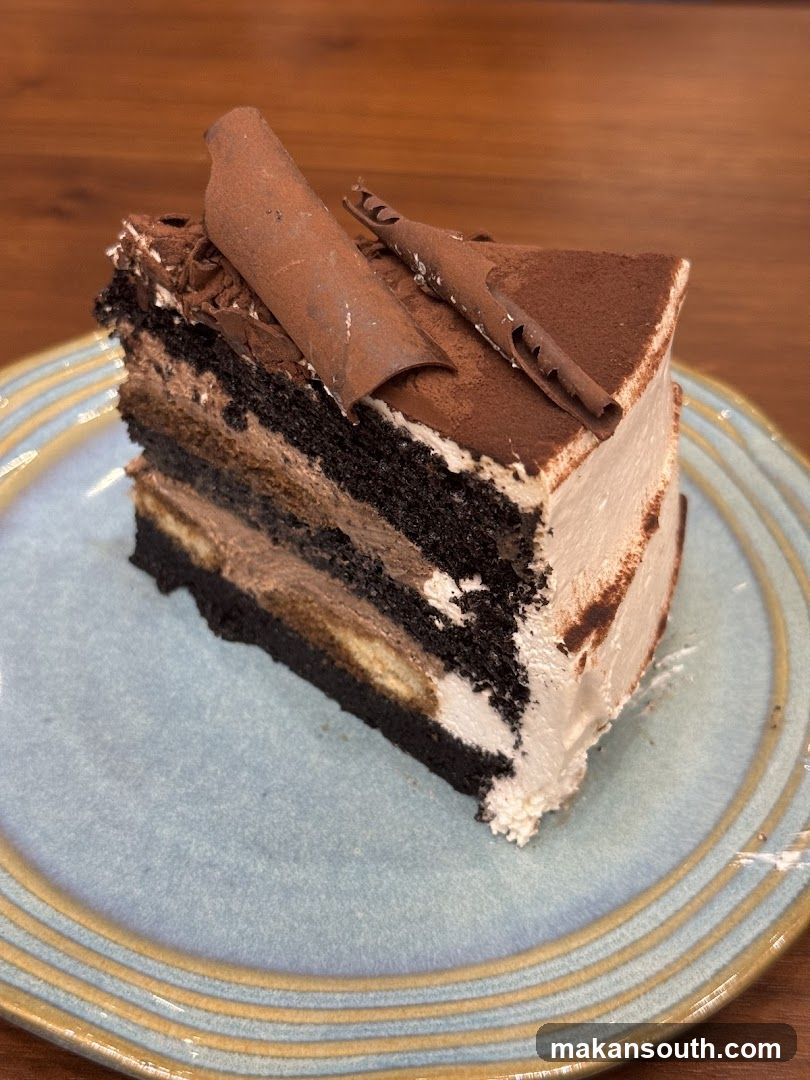 Chocolate Cake Slice