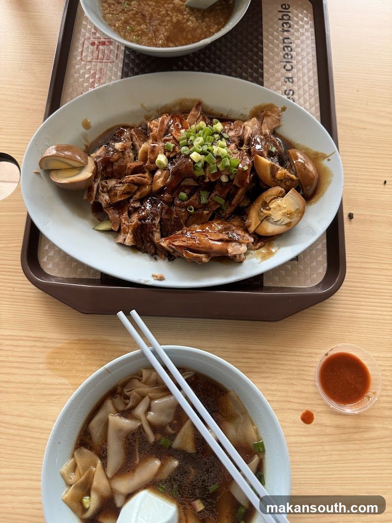 Braised Duck and Noodles