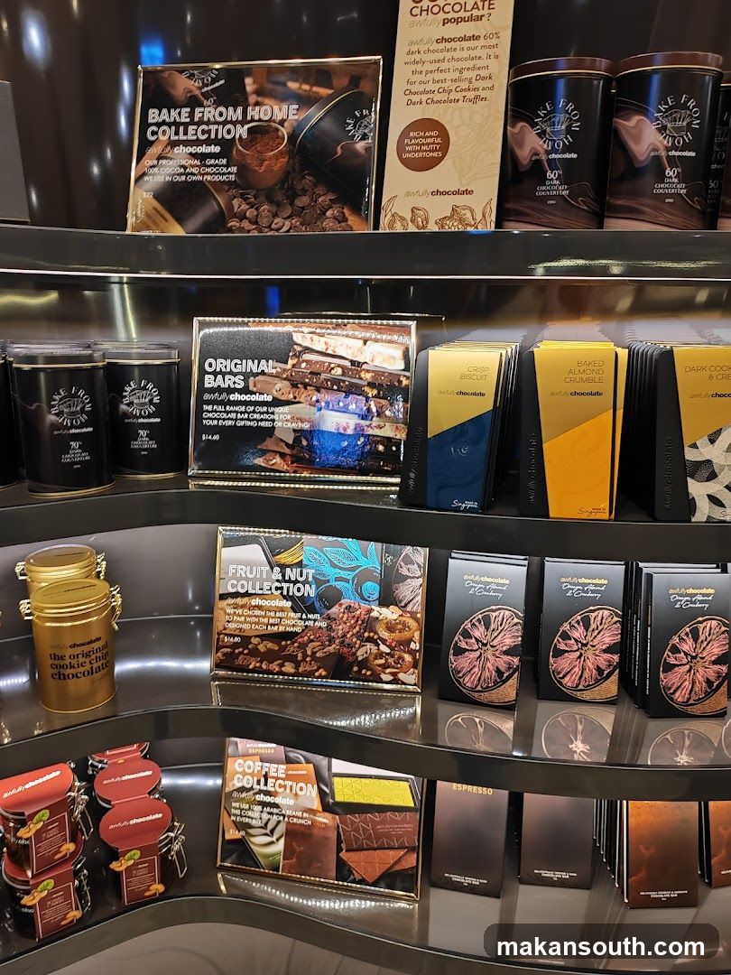 Chocolate Products Display