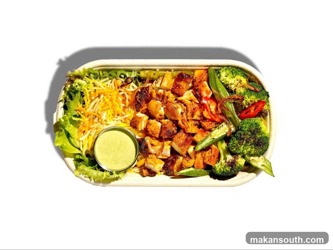 Chicken and Vegetable Bowl