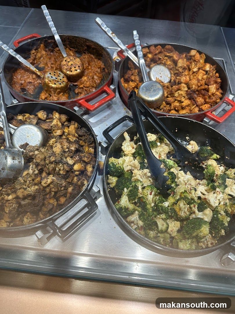 Buffet Food Display