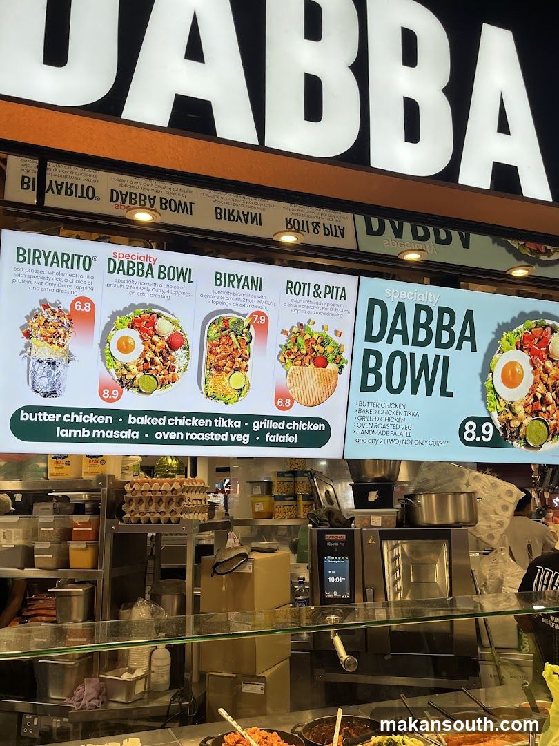 DABBA Menu Board