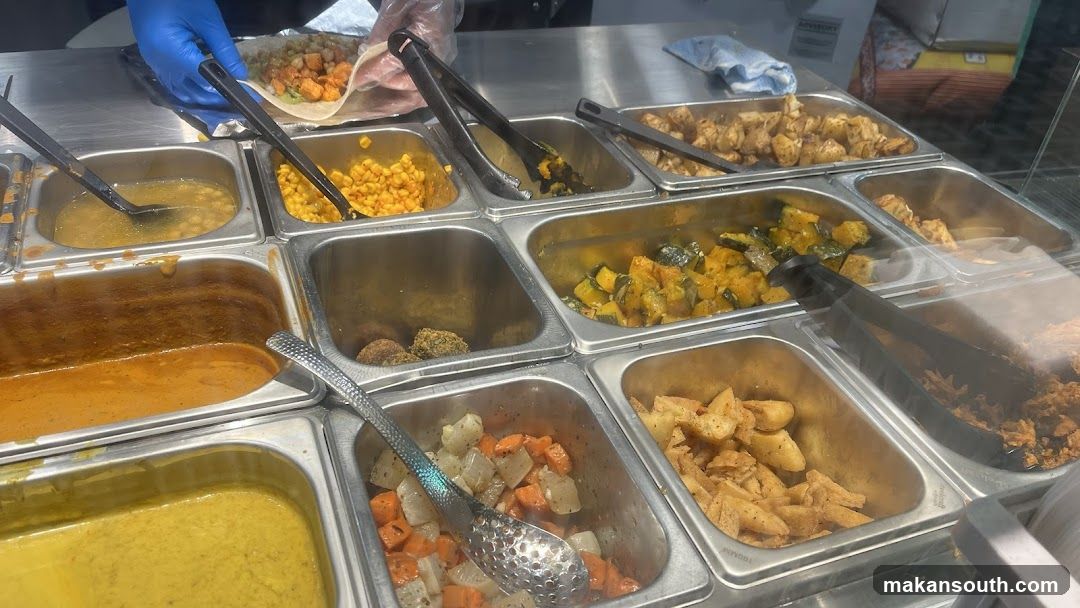 Buffet Food Display