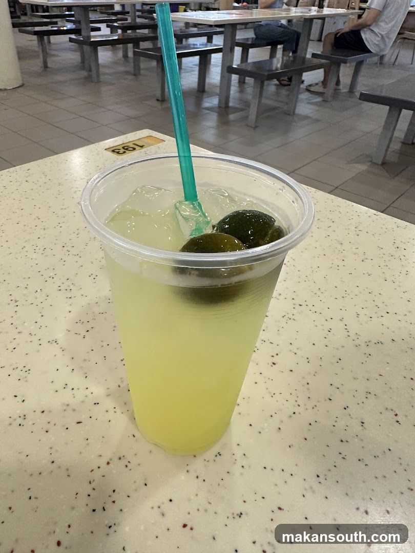 Lime Drink with Ice