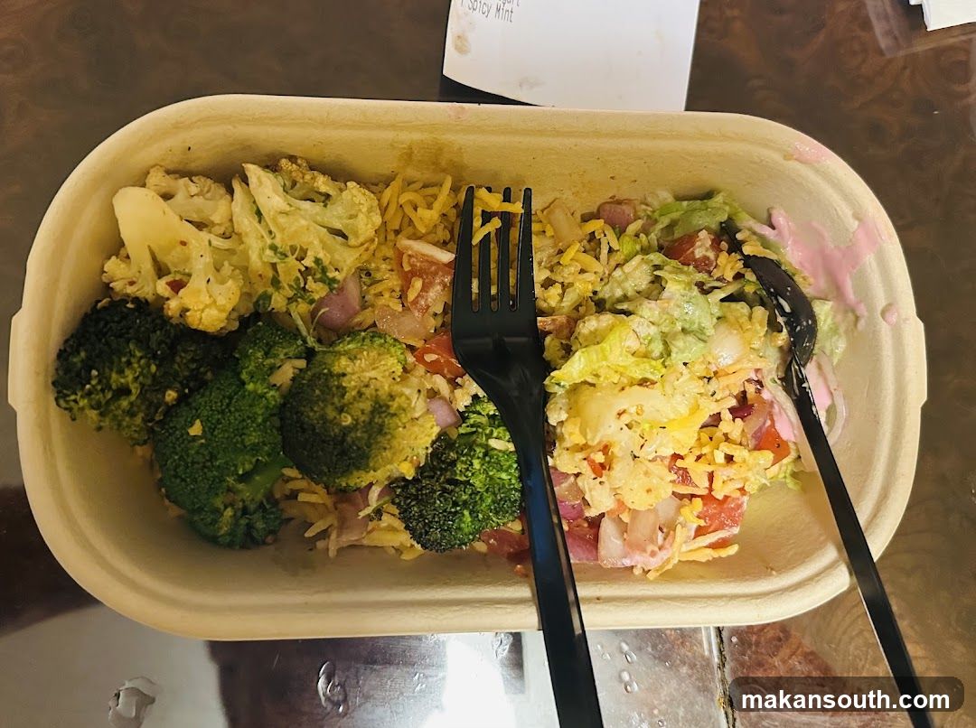 Broccoli and Cauliflower Bowl