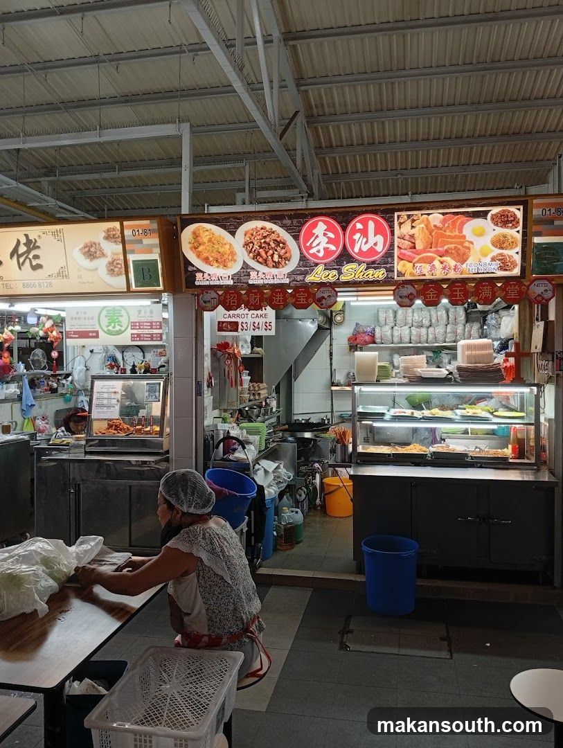Food Stall with Food Displays