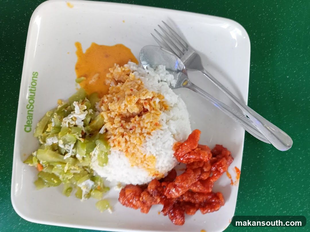 Shuang Yu Mixed Veg Rice