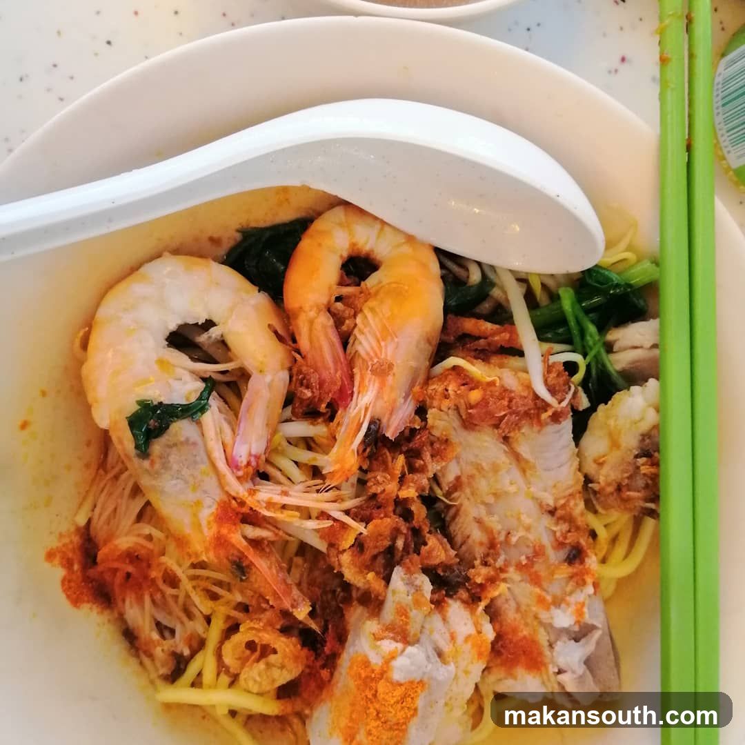 Shrimp and Fish Noodle Soup