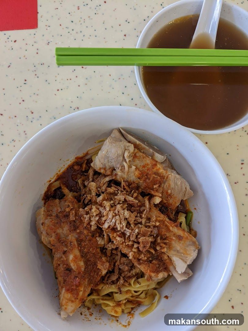 Noodles with Meat and Soup