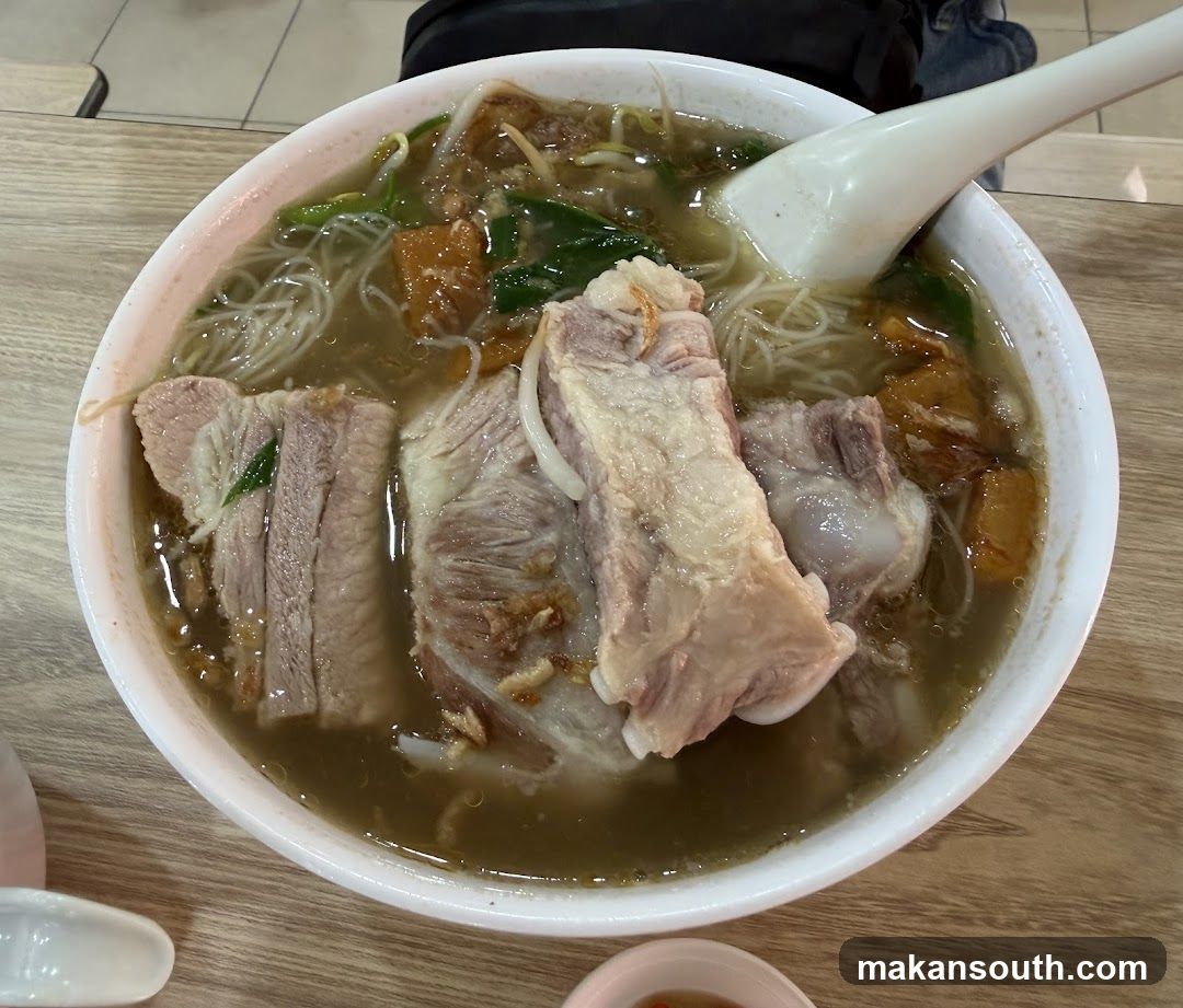 Pork Ribs Noodle Soup