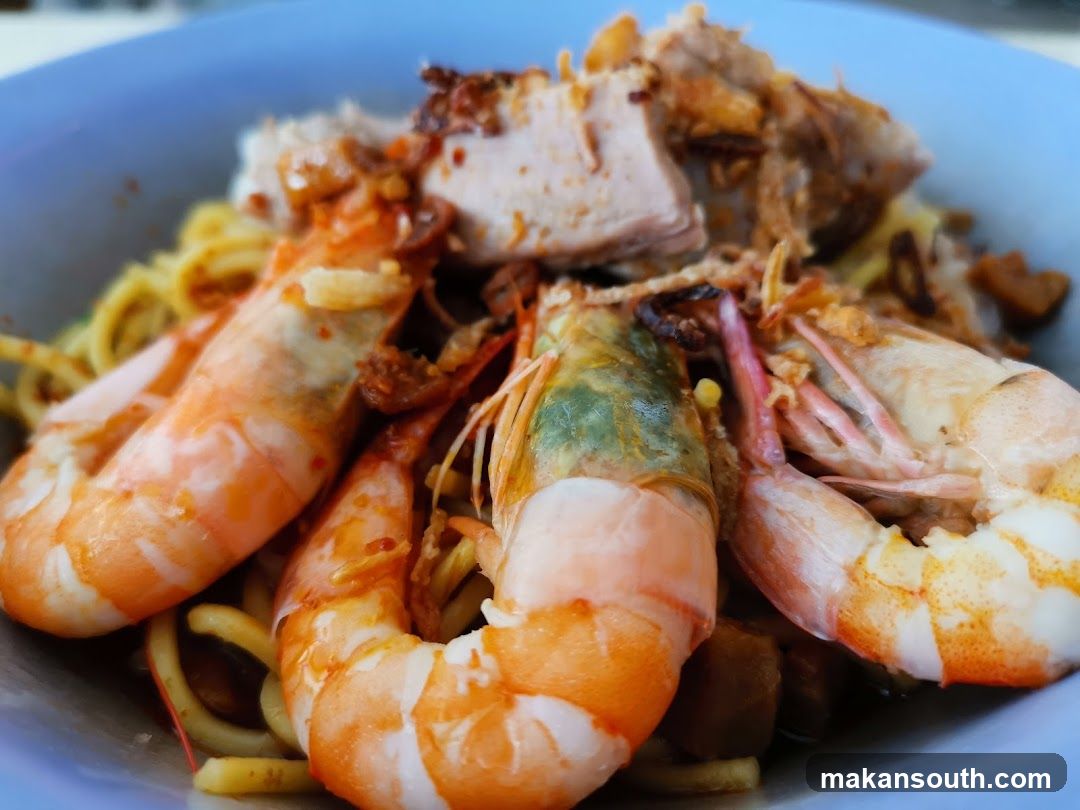Shrimp and Noodles