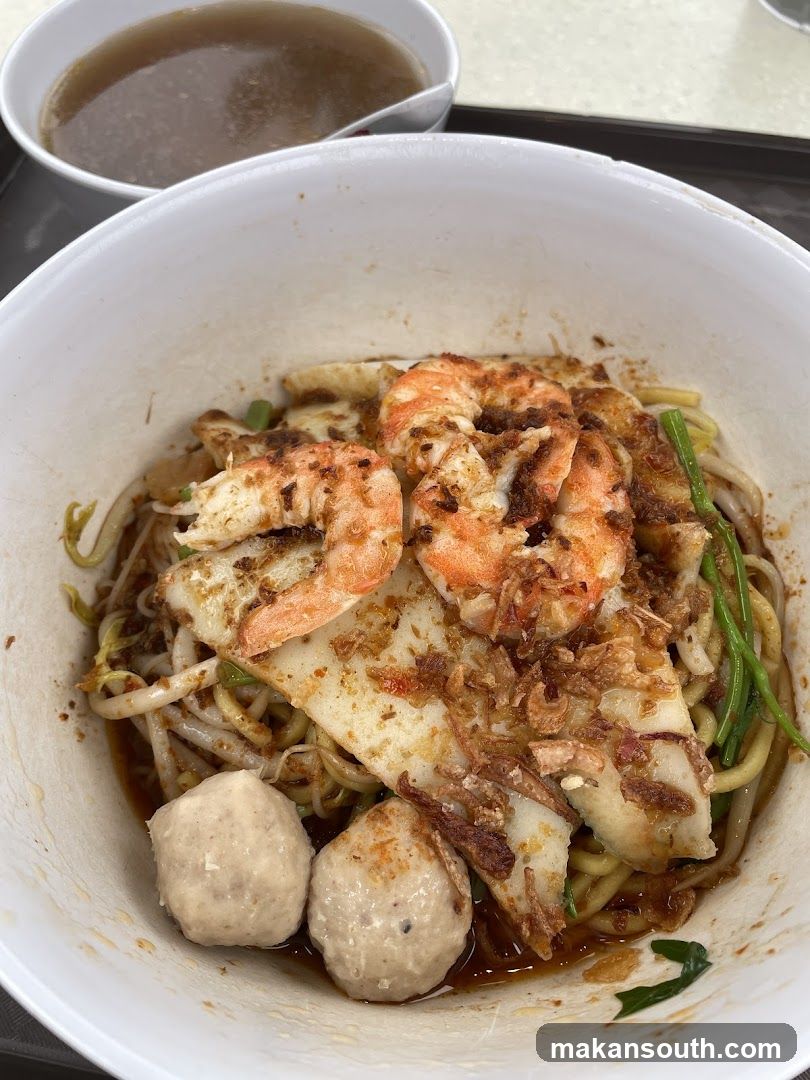 Noodles with Shrimp and Fish Cake