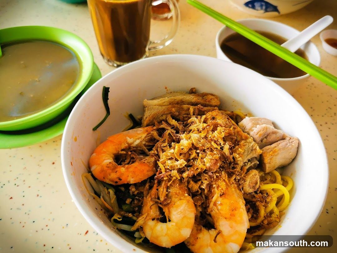 Noodles with Shrimp and Pork