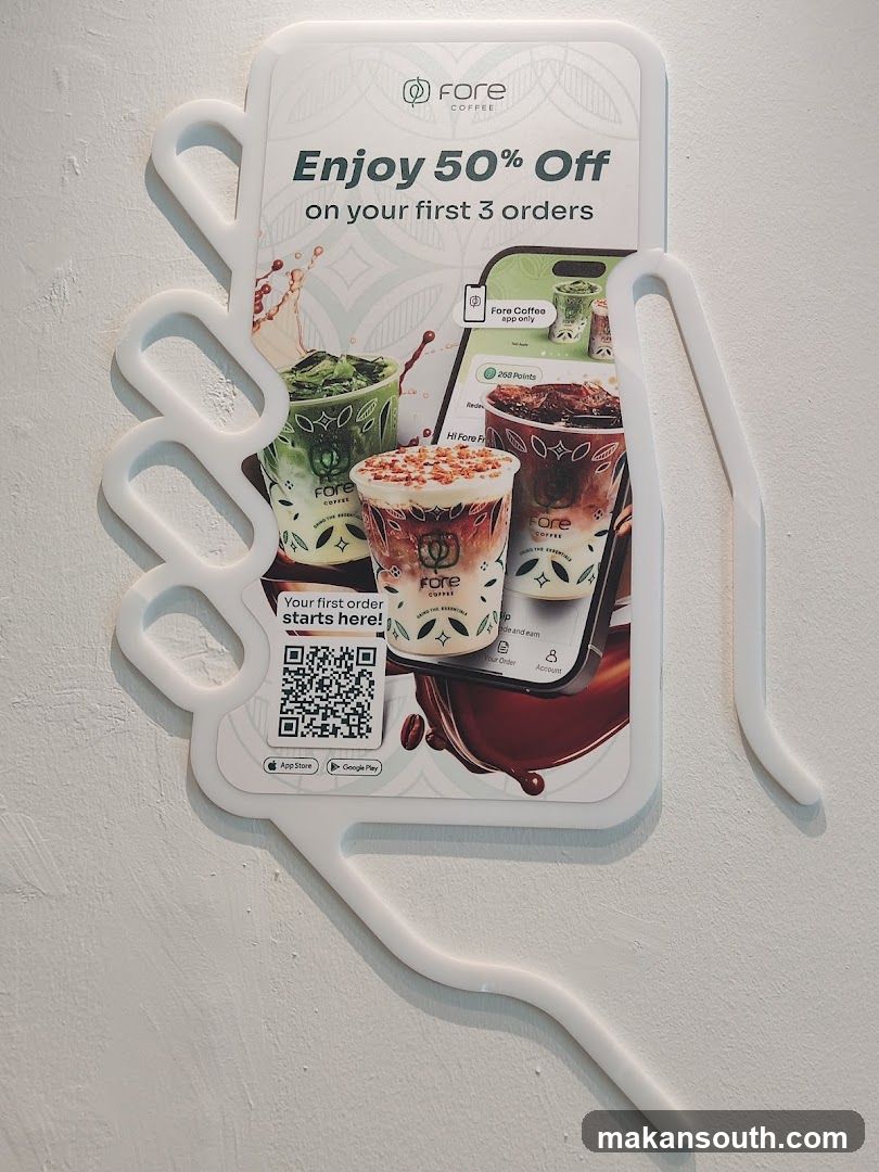 Fore Coffee 50% Off Promotion
