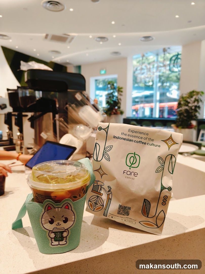 Coffee Drink and Bag