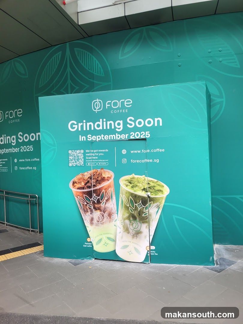 Fore Coffee advertisement