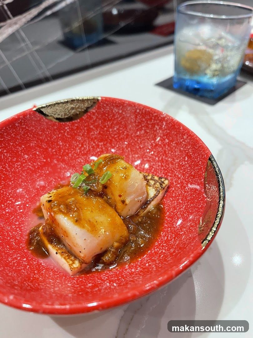 Scallops with Sauce